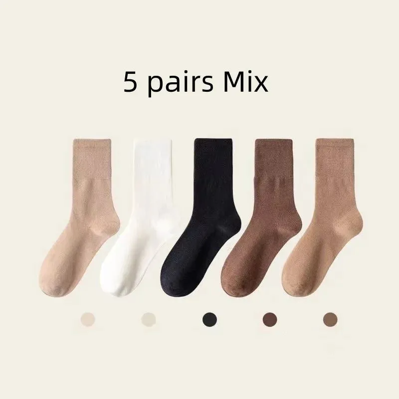 10pairs Womens Anti-Slip Cotton Socks ,Sweat Absorbing Anti-Slip Cotton Bottom Stretch Socks