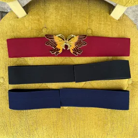 1970s Butterfly Belt Set Dark