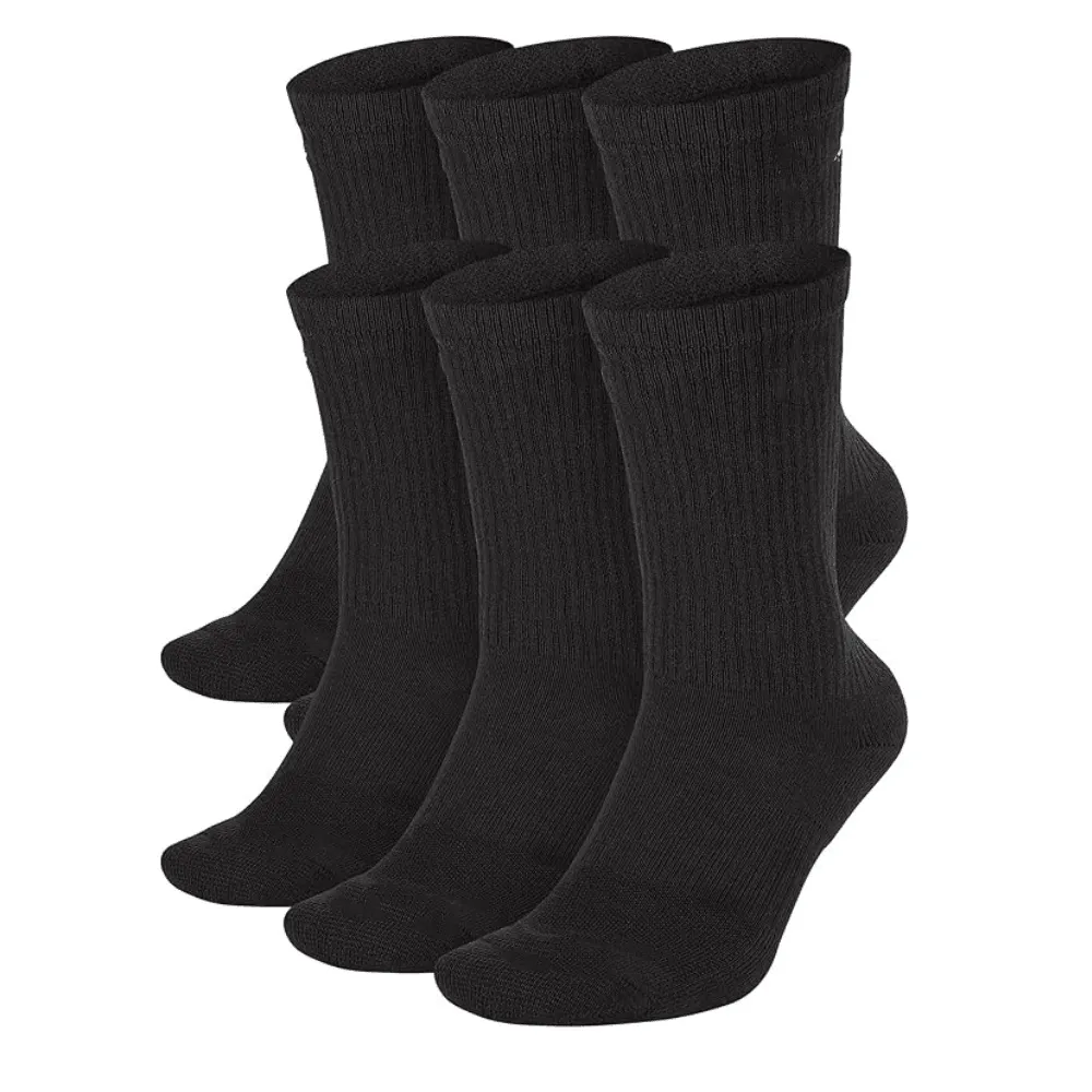 3 Pairs Non Binding Cushioned Socks With Moisture Wicking