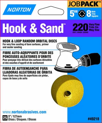 5X8HOLE HOOK/SAND P40-20PK