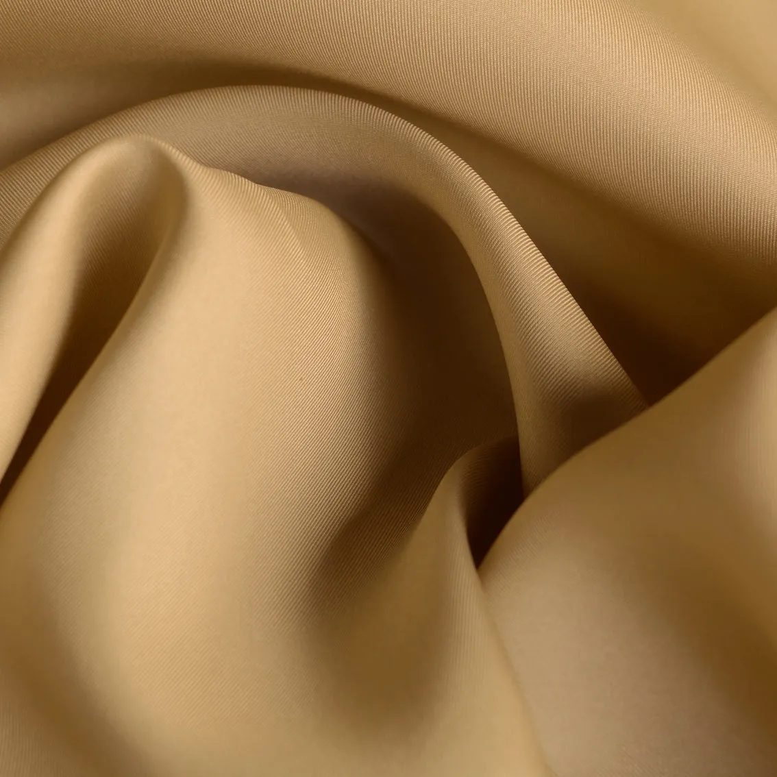 A Shade Of Gold Silk Twill