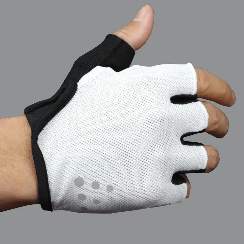 Breathable Mesh Sports Cycling Gloves / Dot Half-Finger Gloves - SF1563