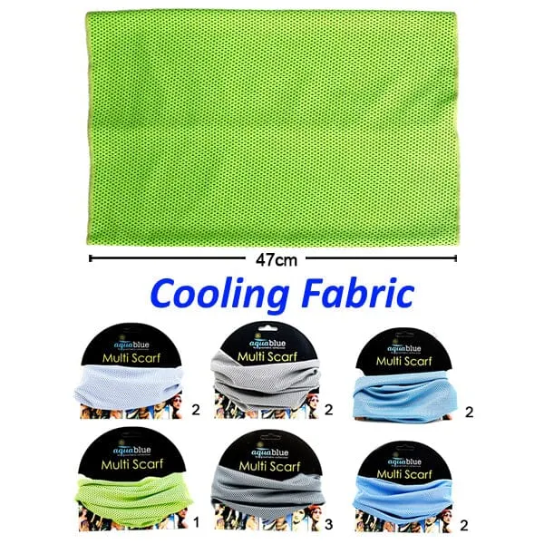 Cooling Fabric Multi Scarf 221SM1 (12 units)