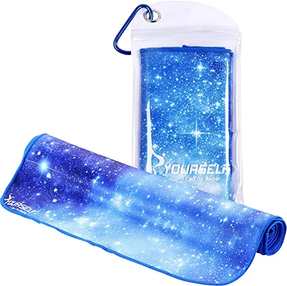 Cooling Towel, Cooling Towels for Neck,40" x 12"Ice Towel for Instant Cooling Relief, Soft Breathable Chilly Towel