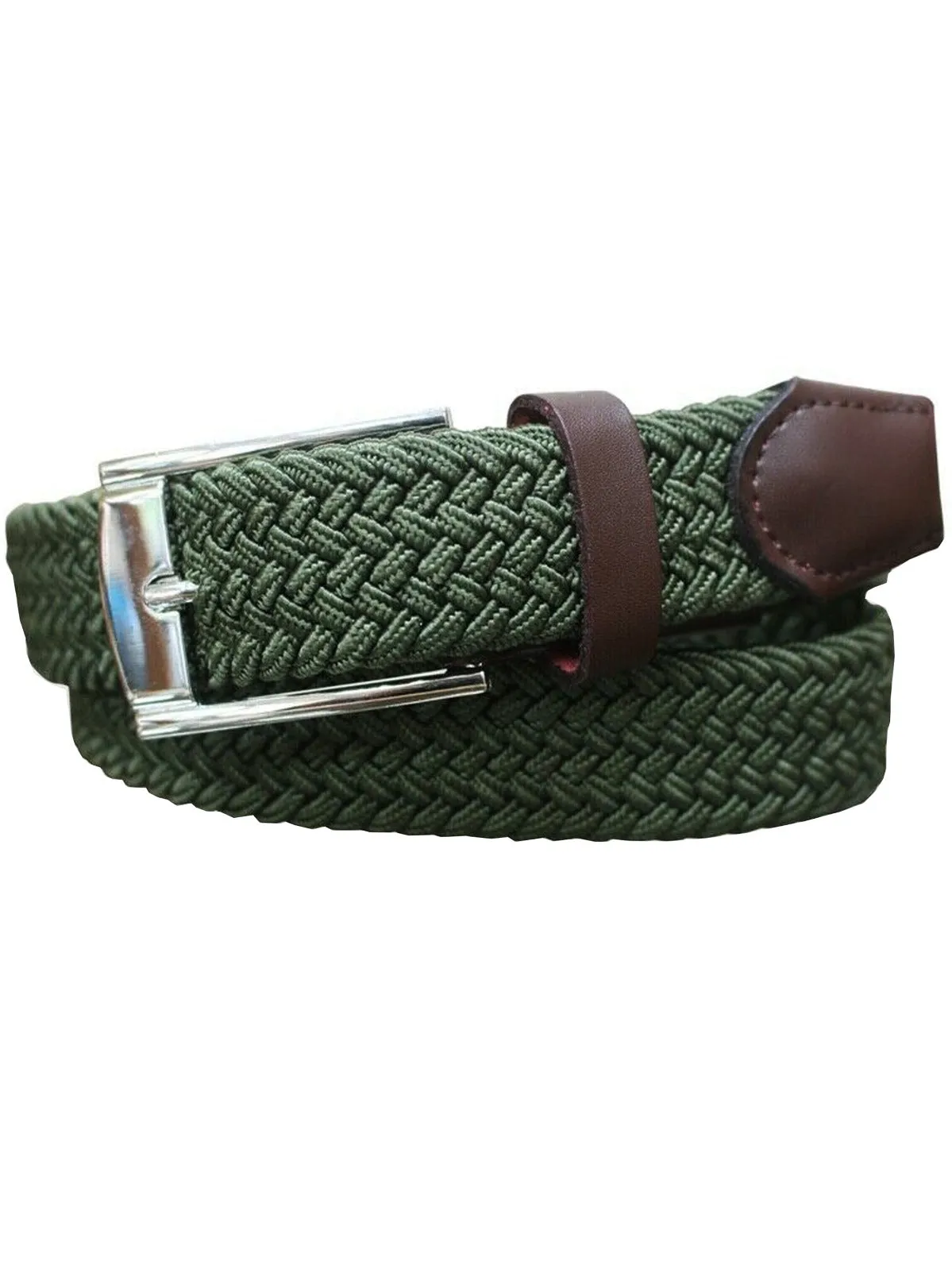 Enzo | Mens Stretchy Braided Belt