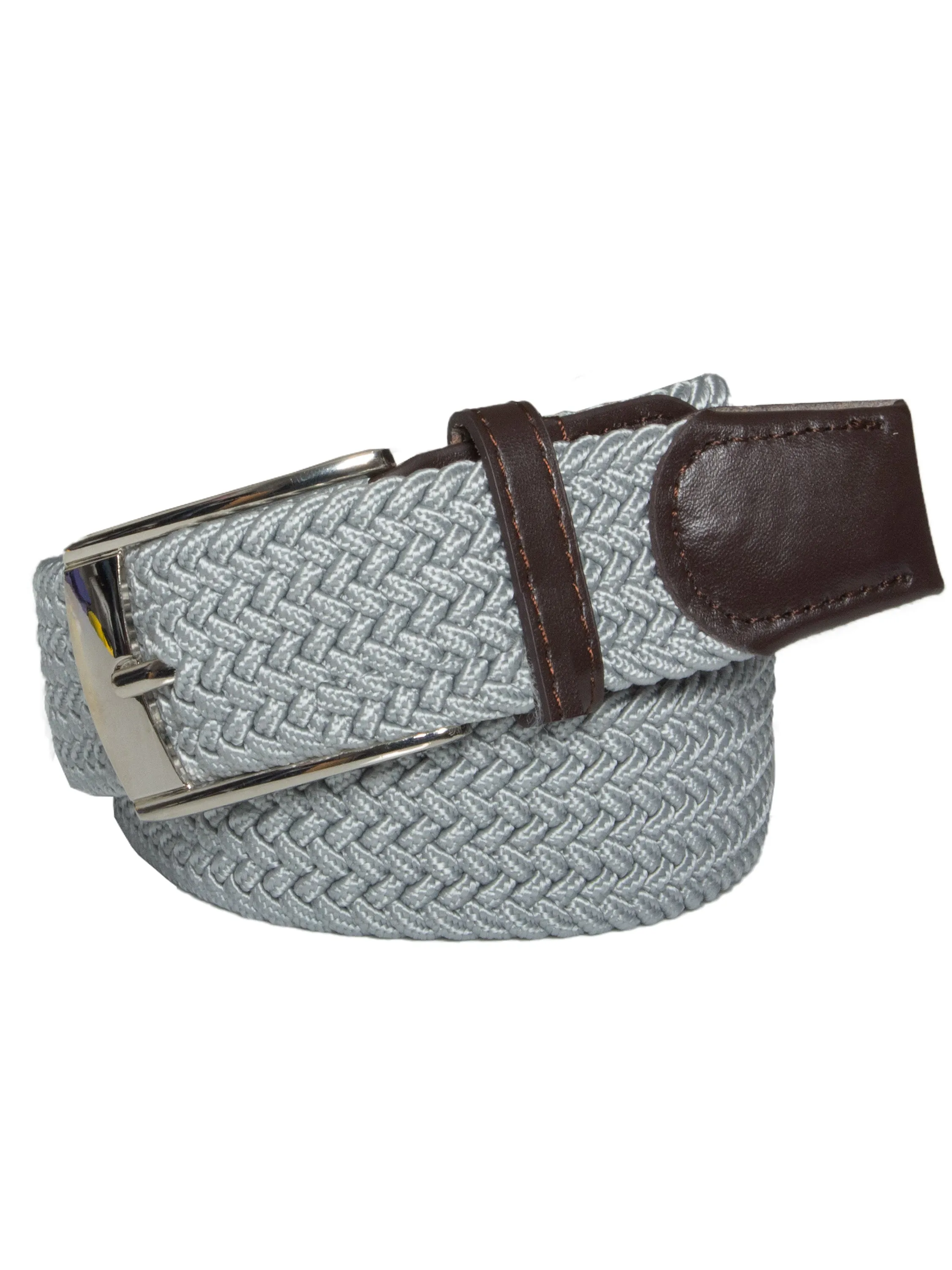 Enzo | Mens Stretchy Braided Belt