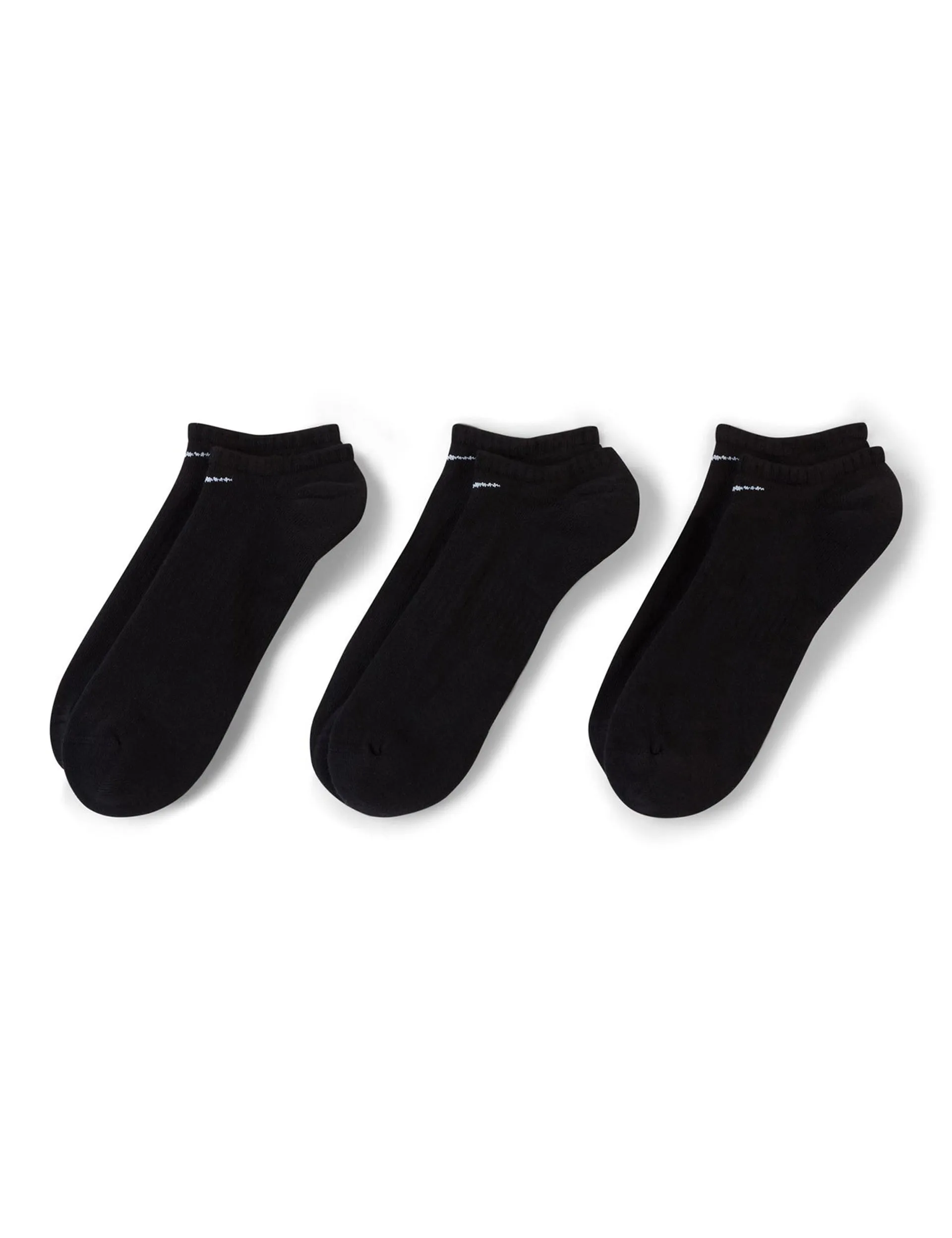 Everyday Cushioned Socks (3 pairs) - Black/White