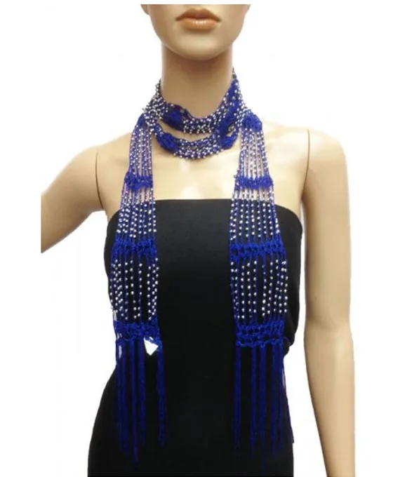 Fashion Pearl/Jewel Scarf