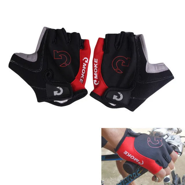 Gel Anti-Slip Breathable Half Finger Bicycle Gloves