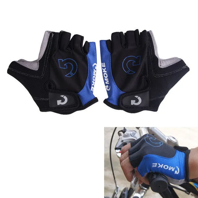 Gel Anti-Slip Breathable Half Finger Bicycle Gloves