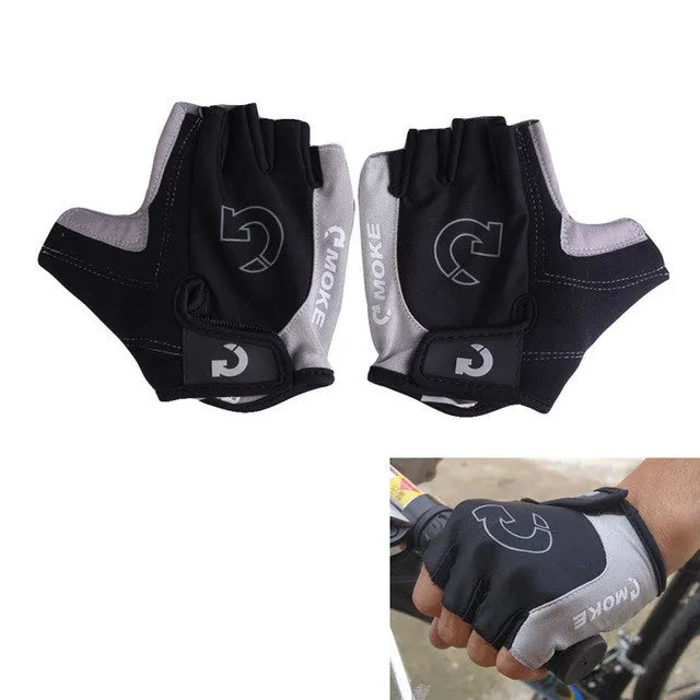 Gel Anti-Slip Breathable Half Finger Bicycle Gloves