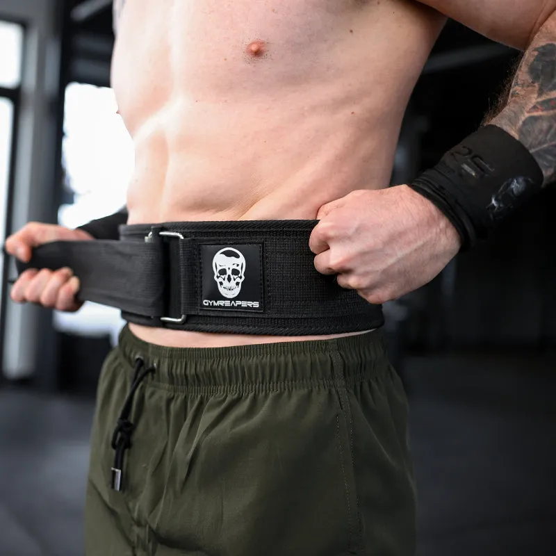 Gymreapers Quick Locking Weightlifting Belt | Premium Back Support