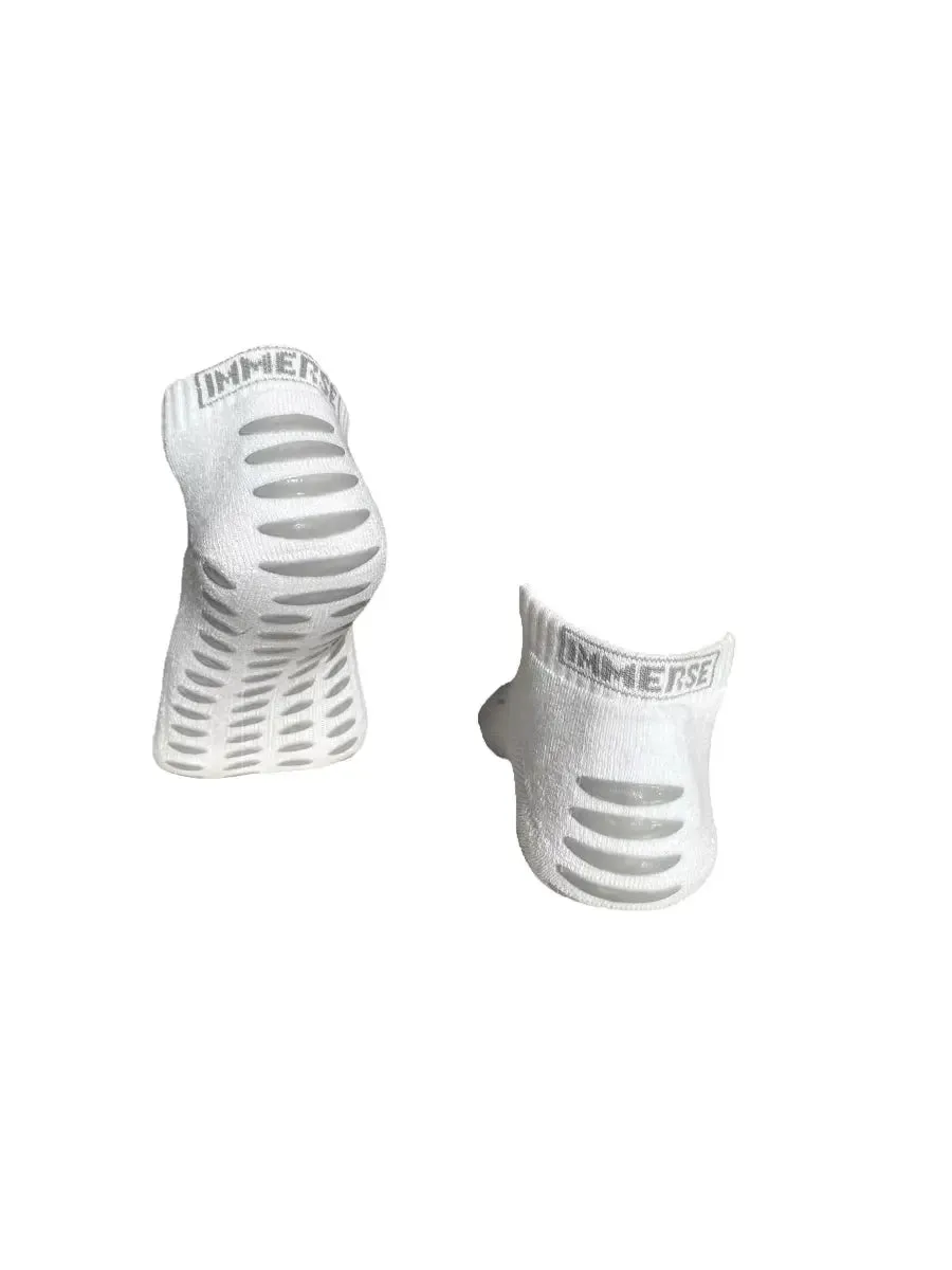 Immerse GRIP Ankle White