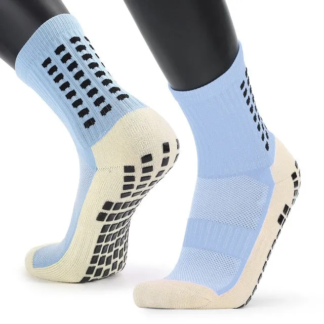 Men's Anti Slip Athletic Grip Socks