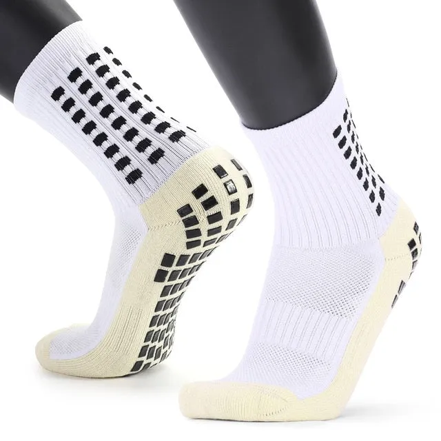 Men's Anti Slip Athletic Grip Socks