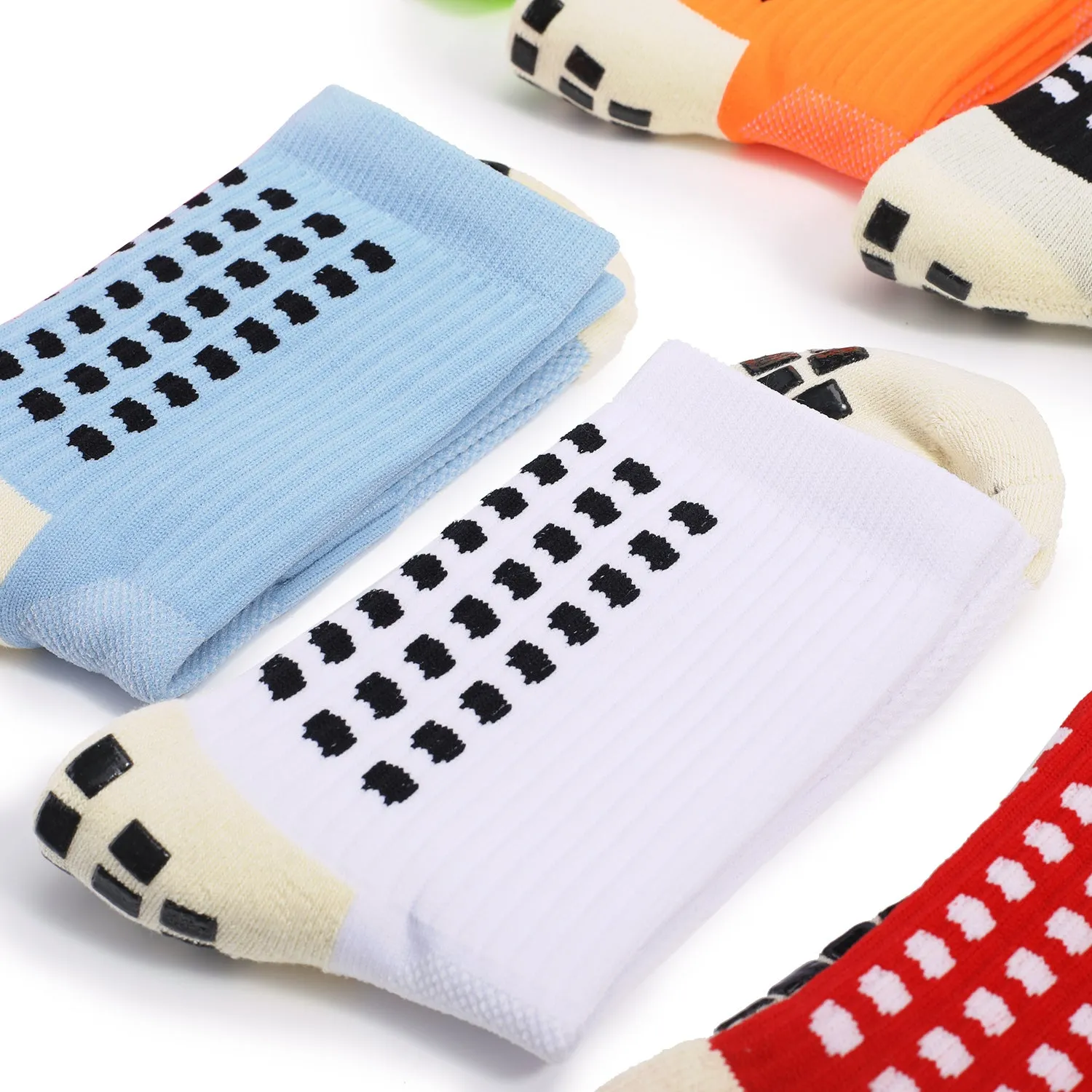 Men's Anti Slip Athletic Grip Socks