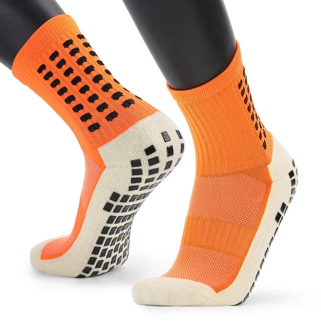 Men's Anti Slip Athletic Grip Socks