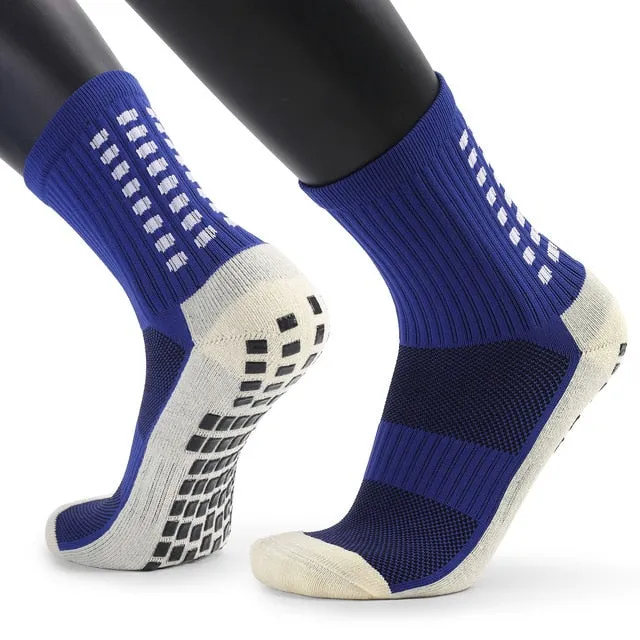 Men's Anti Slip Athletic Grip Socks