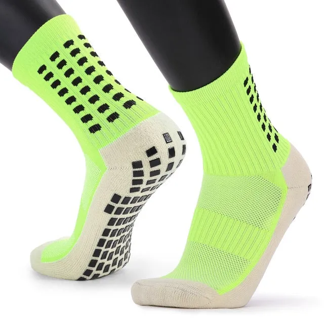 Men's Anti Slip Athletic Grip Socks