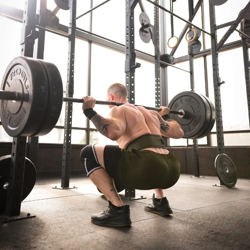 Quick Locking Weightlifting Belt | Premium Back Support - Navy