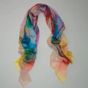 Rainbow Print Scarf