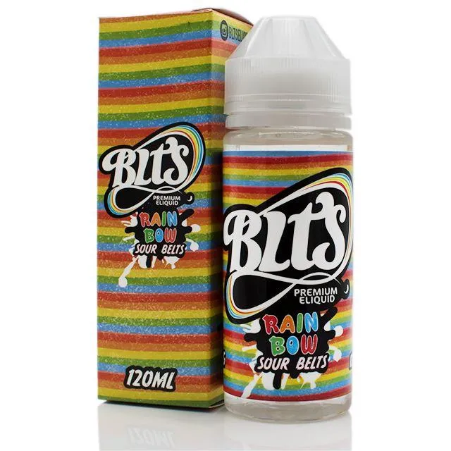 Rainbow Sour Belts by BLTS 120ML