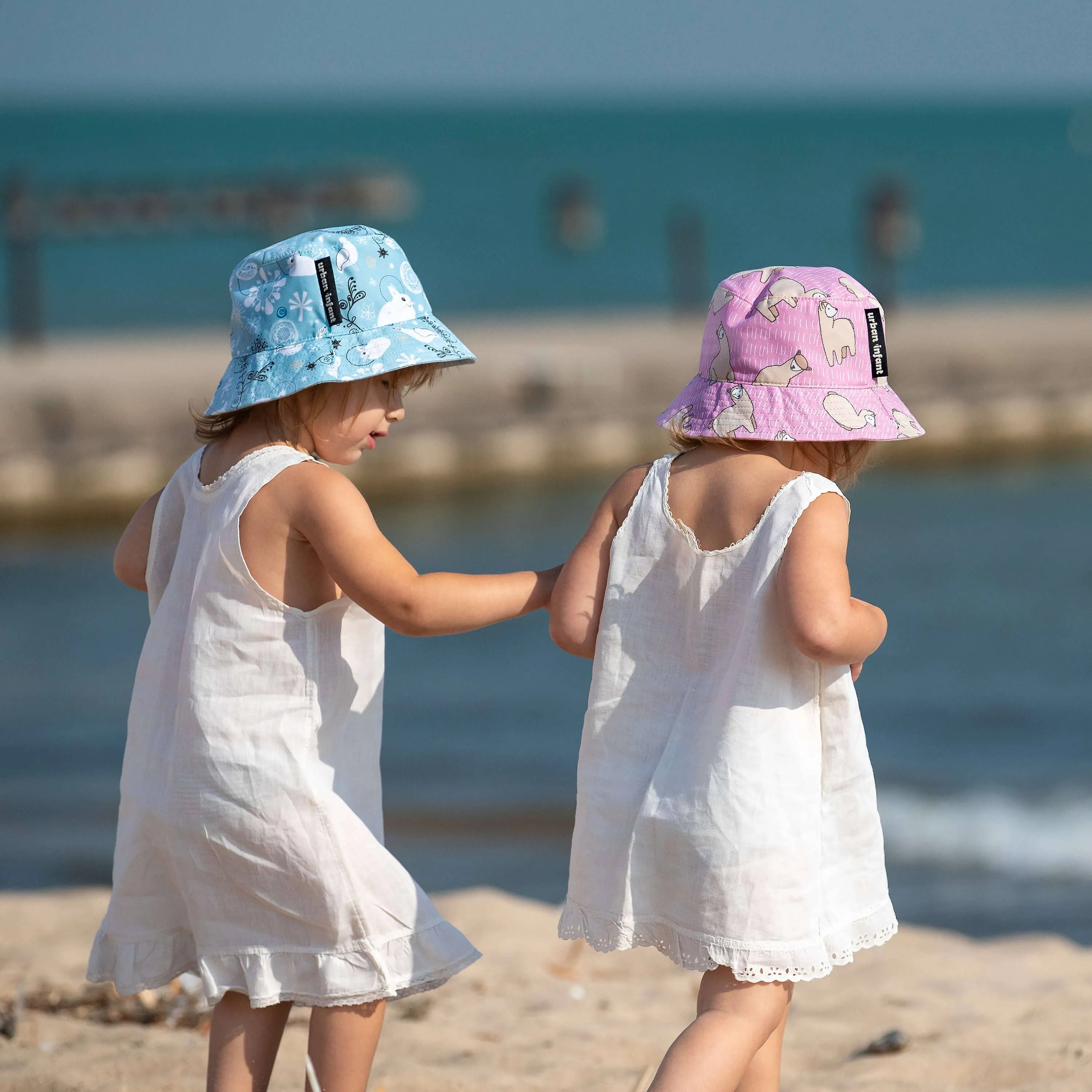 Reversible Bucket Hat for Toddlers - Dinosaurs