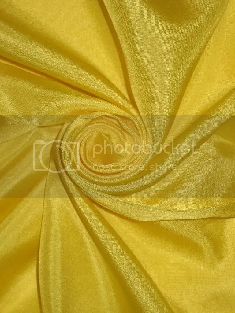 RICH Lime Yellow COLOUR PLAIN HABOTAI SILK 54&quot;