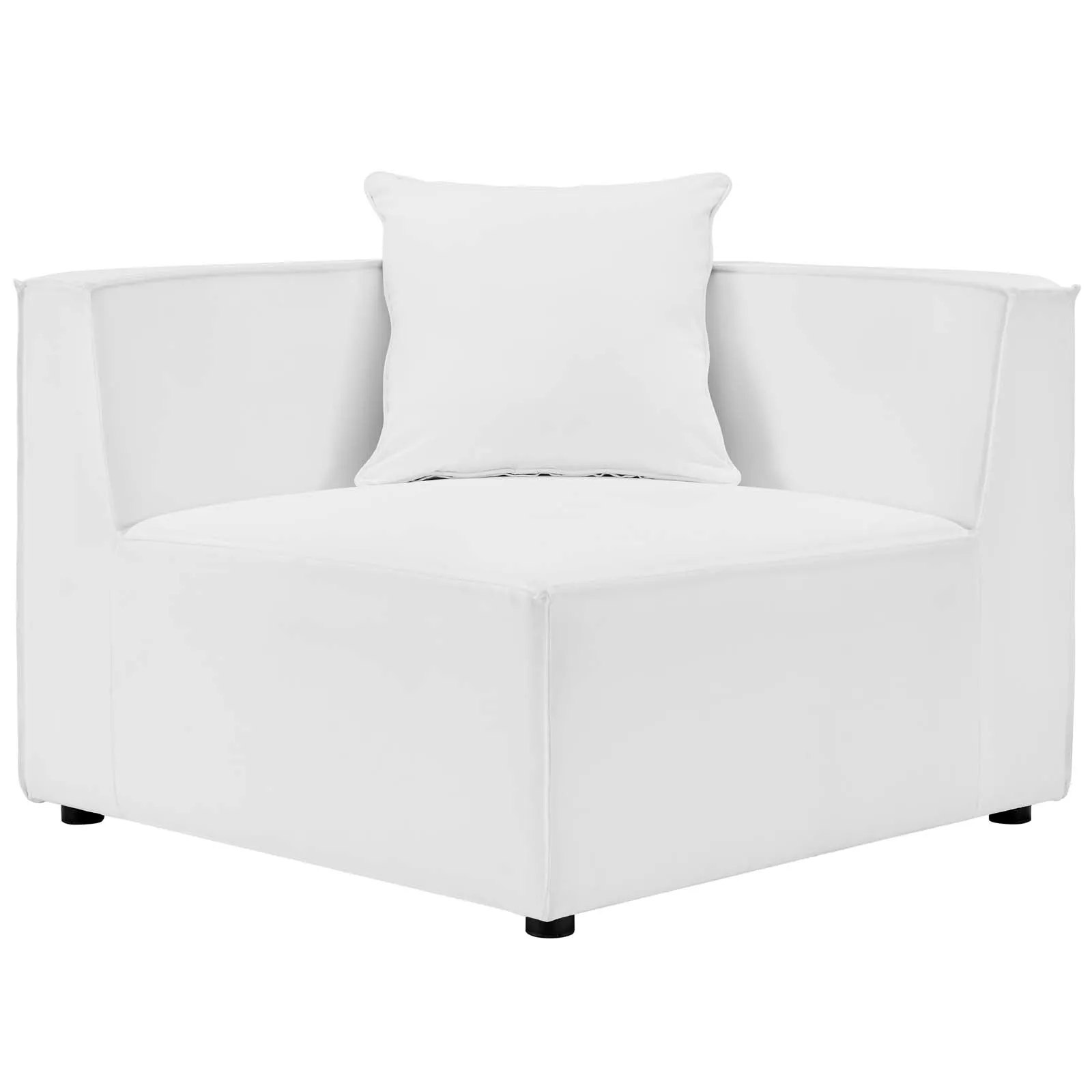 Saybrook Outdoor Patio Upholstered 2-Piece Sectional Sofa Loveseat