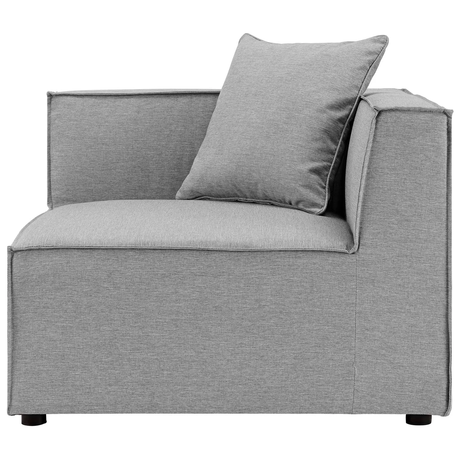 Saybrook Outdoor Patio Upholstered Sectional Sofa Corner Chair