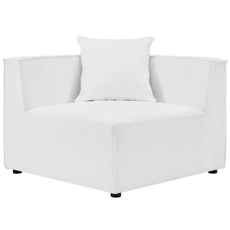 Saybrook Outdoor Patio Upholstered Three-Piece Sectional Sofa