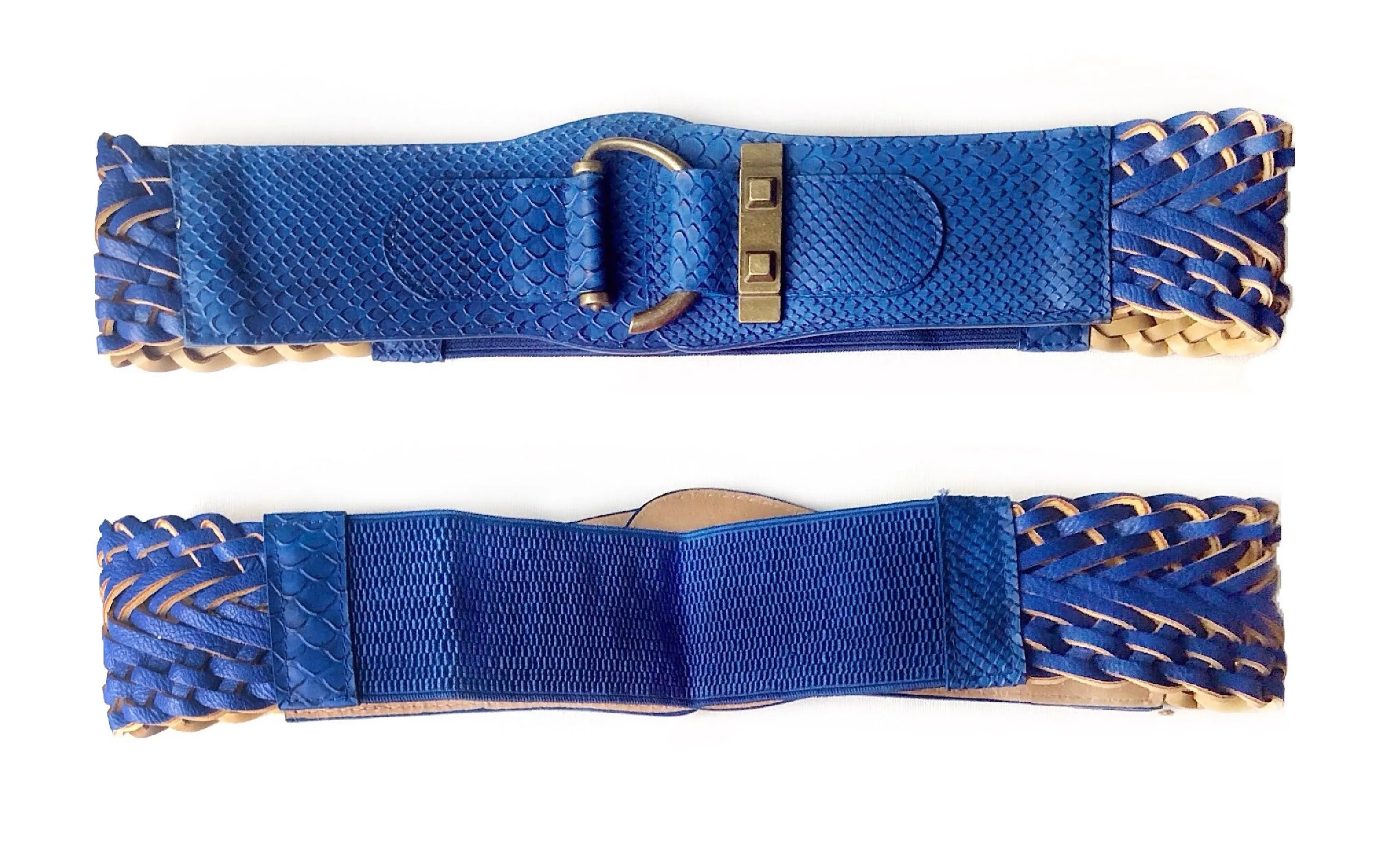 Stretchy & Adjustable 2 Inch Wide Waist Belt