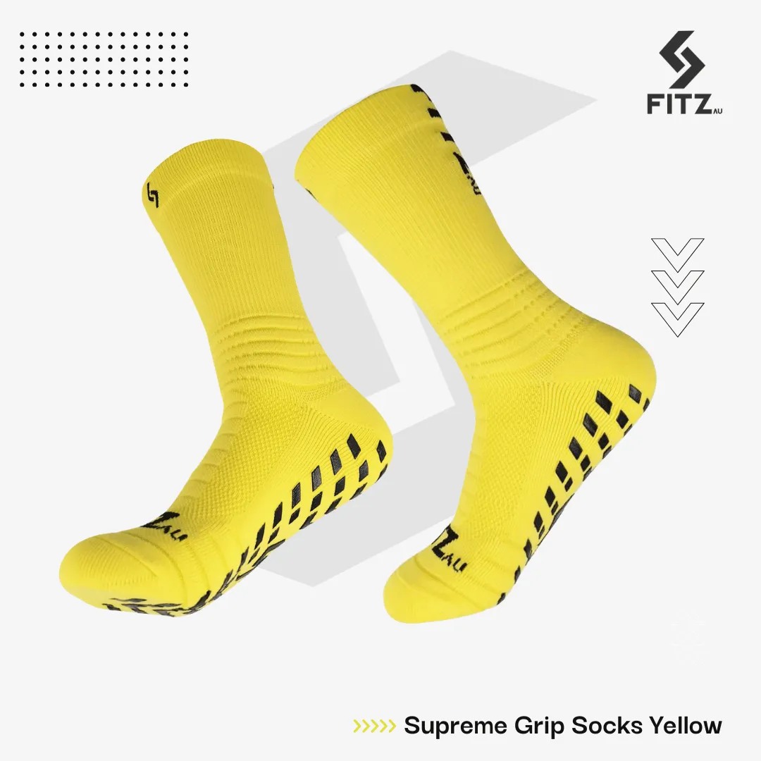 Supreme Grip Socks Yellow