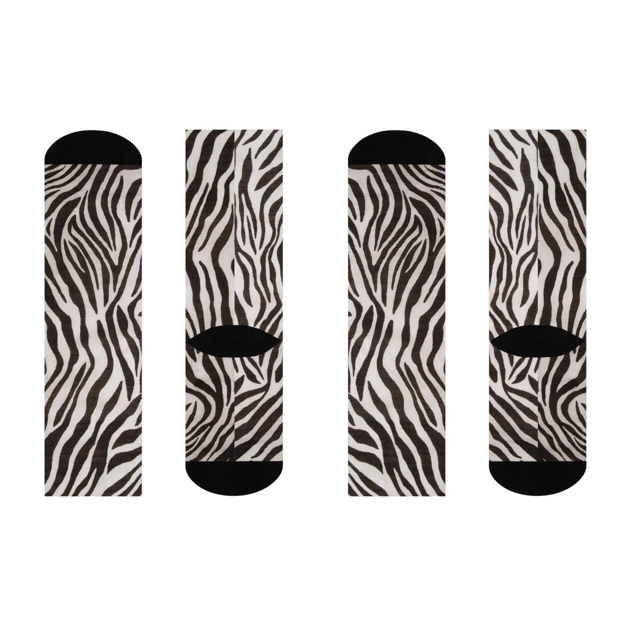 Zebra - Inovax Cushioned Crew Socks